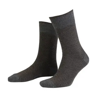 Produktfoto för Amanda Christensen Strumpor 3P True Stripe Ankle Sock Grå Strl 43/46