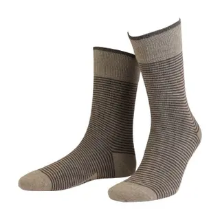 Produktfoto för Amanda Christensen Strumpor 3P True Stripe Ankle Sock Ljusbrun Strl 39/42
