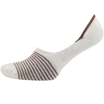 Alternativ bild 0 för Amanda Christensen Strumpor 3P True Stripe Invisible Sock Vit Strl 43/44