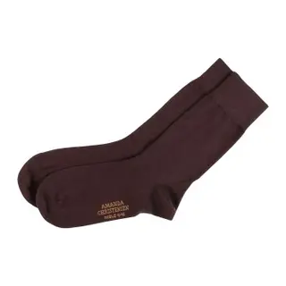 Produktfoto för Amanda Christensen Strumpor Noble Ankle Socks Mörkbrun Strl 41/42