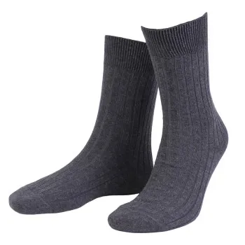 Alternativ bild 0 för Amanda Christensen Strumpor True Ankle Rib Sock Antracit Strl 47/50 Herr