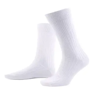 Produktfoto för Amanda Christensen Strumpor True Ankle Rib Sock Vit Strl 39/42 Herr