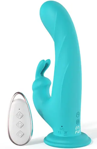 Produktfoto för Amazing Greta Roterande + Vibrerande Dong