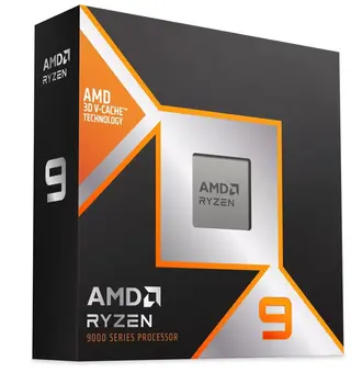 Produktfoto för AMD Ryzen 9 9950X3D, AMD Ryzen™ 9, Sockel AM5, 4 nm, AMD, 9950X3D, 4,3 GHz