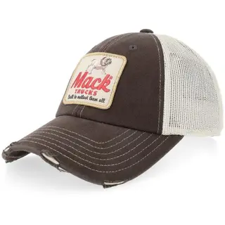 Produktfoto för American Needle - Svart trucker Keps - Mack Orville Black/Stone Trucker @ Hatstore
