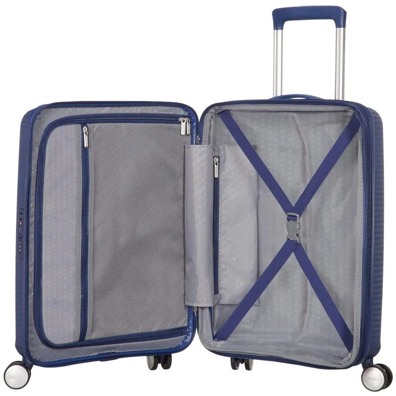 Bild 2 för American Tourister Soundbox Resväska 55cm (Midnight Navy)