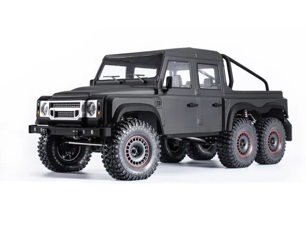 Alternativ bild 0 för Amewi AMXRock RCX10.3P Scale Crawler 6x6 Pick-Up 1:10 ARTR Grey