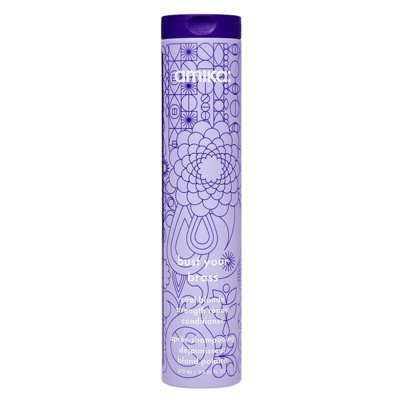 Alternativ bild 0 för Amika Bust Your Brass Cool Blonde Repair Conditioner 275 ml
