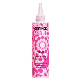 Produktfoto för Amika Reset Pink Charcoal Scalp Cleansing Oil 200 ml