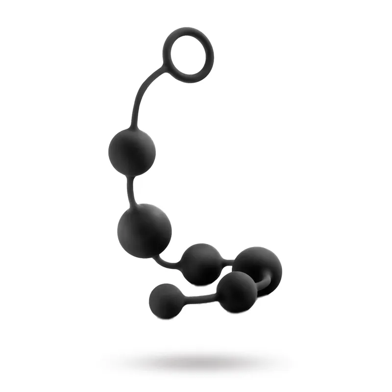 Alternativ bild 0 för ANAL ADVENTURES LARGE ANAL BEADS - BLACK