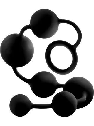 Produktfoto för ANAL ADVENTURES LARGE ANAL BEADS - BLACK