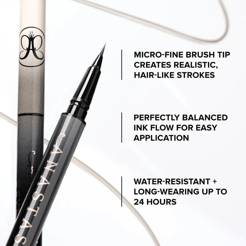 Bild 8 för Anastasia Beverly Hills Microstroke Brow Pen Soft Brown 0,5ml