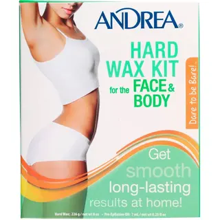 Produktfoto för Andrea Brazilian Hard Wax Kit for Face & Body