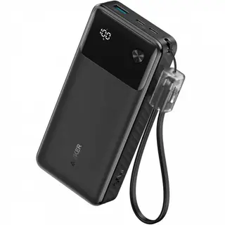Produktfoto för Anker 30W PD PowerBank - Svart - 20000 mAh