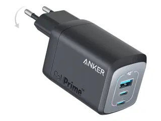 Produktfoto för Anker 735 Prime Wall Charger 67W 1A/2C Black