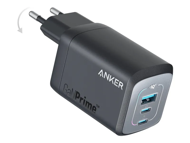 Alternativ bild 0 för Anker 735 Prime Wall Charger 67W 1A/2C Black
