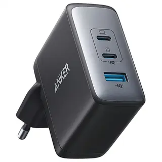 Produktfoto för Anker 736 Charger Nano II 100W 1x USB-A 2x USB-C Power Adapter- Black