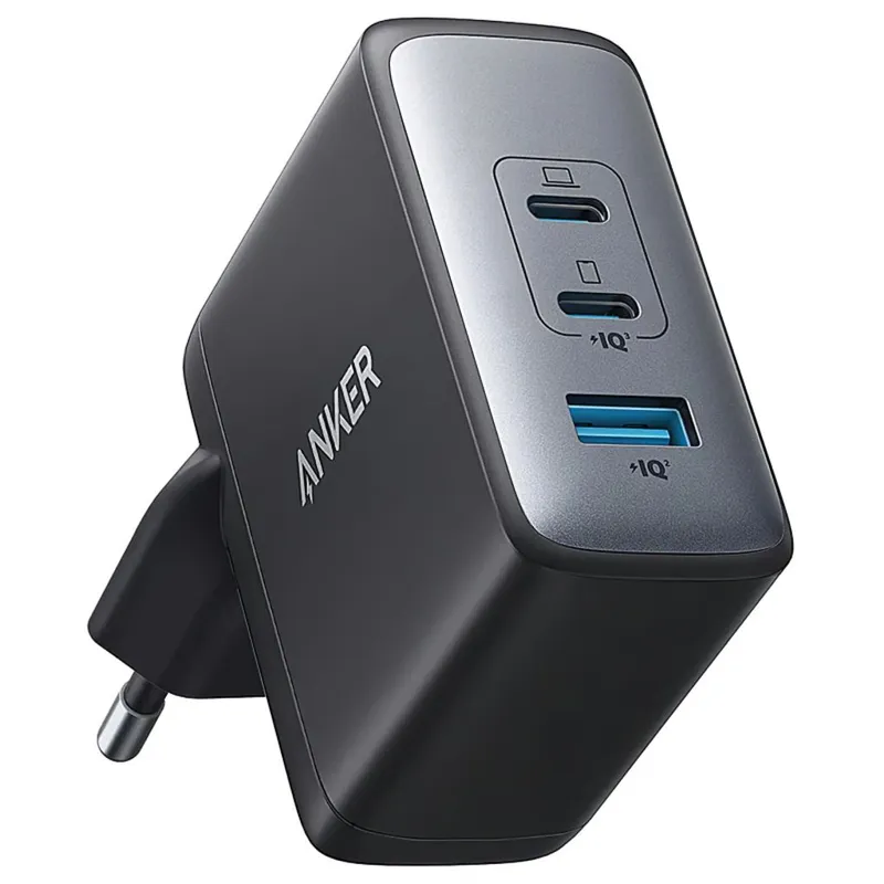 Alternativ bild 0 för Anker 736 Charger Nano II 100W 1x USB-A 2x USB-C Power Adapter- Black