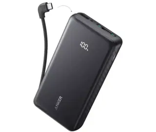 Produktfoto för Anker A110E, 20000 mAh, 22,5 W, Svart