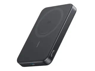 Produktfoto för Anker MagGo Qi2 (10K Magnetic Wireless) PowerBank - Svart - 10000 mAh