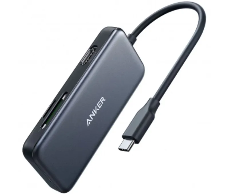 Alternativ bild 0 för Anker Premium USB C Hub/Adapter - Dockningsstation - USB-C - HDMI (5-in-1)