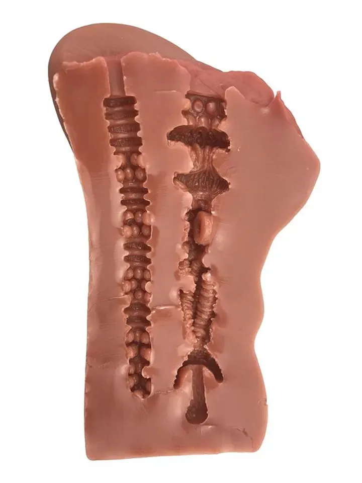 Bild 2 för Anne Super Realistic Vagina & Anus Lösvagina