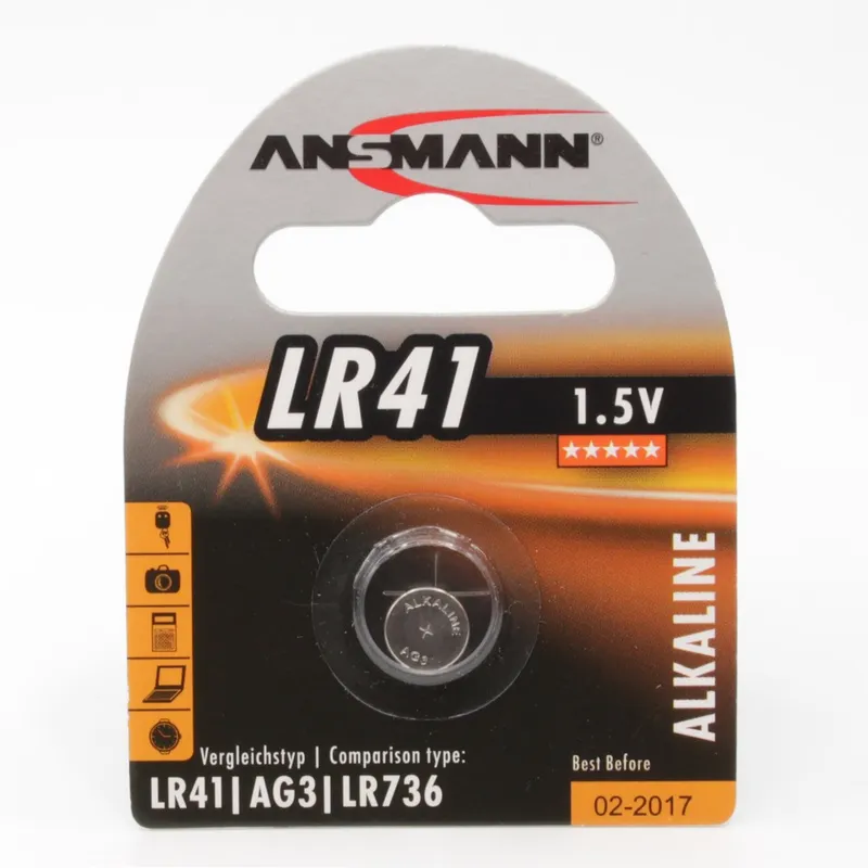Alternativ bild 0 för ANSMANN batteri - LR41 - alkaliskt