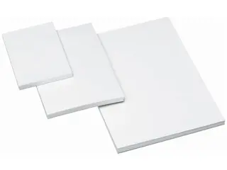 Produktfoto för Anteckningsblock Bantex A7 olinjerat m/100 ark