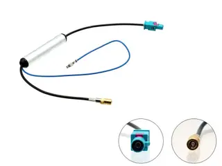 Produktfoto för Antennadapter Fakra (hane)-SMB (hona)