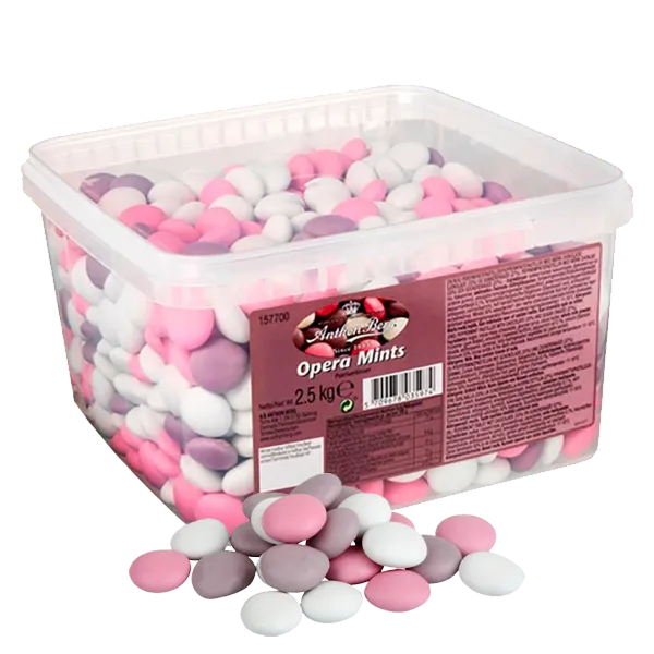 Alternativ bild 0 för Anthon Berg Opera Mints Lösgodis 2,5 kg