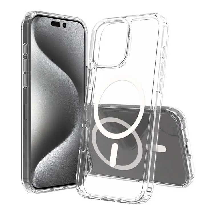 Alternativ bild 0 för Anti Shock 1,5 mm MagSafe Skal för iPhone 16 Pro, Transparent