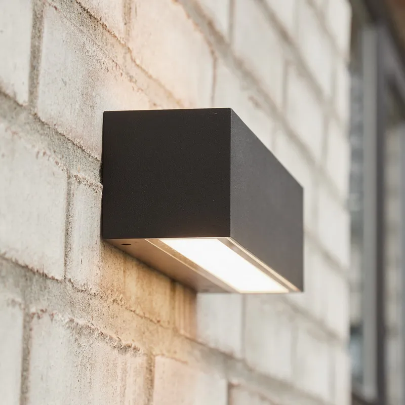 Bild 1 för Antidark - Brick Up/Down Utomhus Vägglampa Black Antidark
