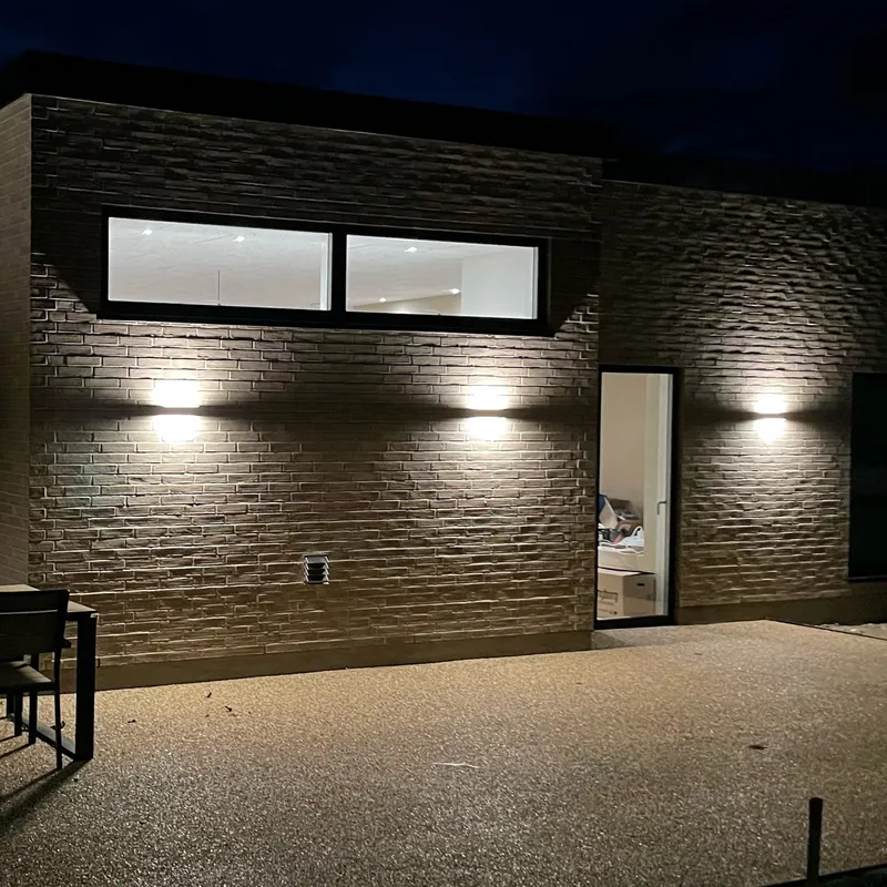 Bild 2 för Antidark - Brick Up/Down Utomhus Vägglampa Black Antidark