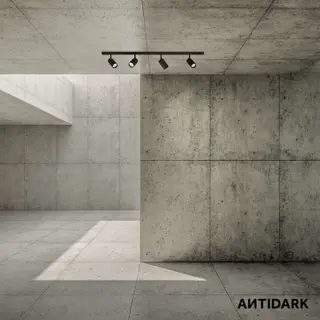 Produktfoto för Antidark - Designline Tube Kit 4 Plafond 1,9m White Antidark
