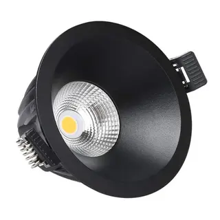 Produktfoto för Antidark - Downlight Infälda Spot 9W 3000K Svart Antidark