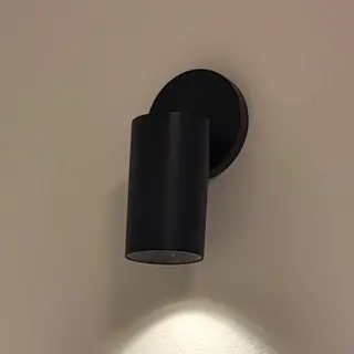 Produktfoto för Antidark - SpotOn Circle1 Plafond/Vägglampa Black Antidark
