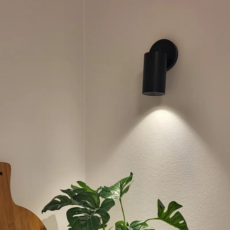 Bild 2 för Antidark - SpotOn Circle1 Plafond/Vägglampa Black Antidark