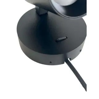 Produktfoto för Antidark - SpotOn Circle1 Vägglampa w/Switch Black Antidark