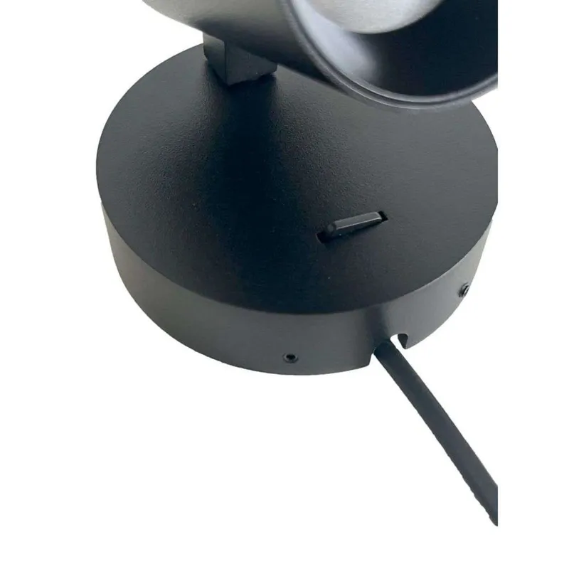 Bild 1 för Antidark - SpotOn Circle1 Vägglampa w/Switch Black Antidark