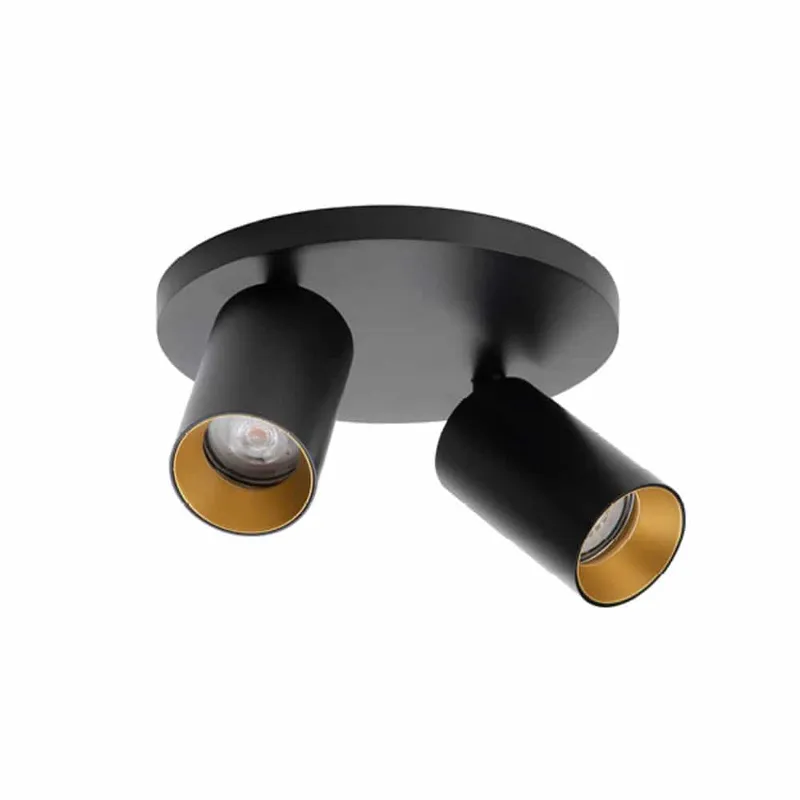 Bild 2 för Antidark - SpotOn Circle2 Plafond/Vägglampa Black Antidark