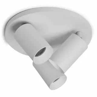 Produktfoto för Antidark - SpotOn Circle3 Plafond/Vägglampa White Antidark