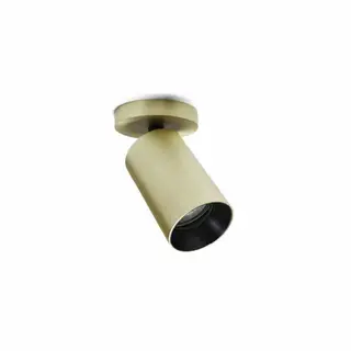 Produktfoto för Antidark - SpotOn1 Circle Plafond Brass Antidark