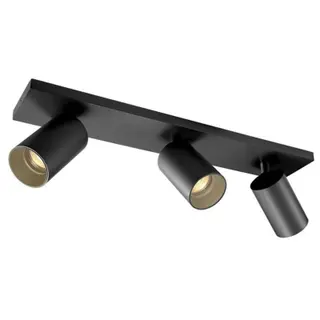 Produktfoto för Antidark - SpotOn3 Black Plafond Antidark