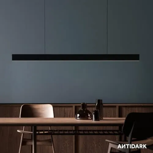Bild 2 för Antidark - Supreme Long Taklampa 150 Svart LED Antidark