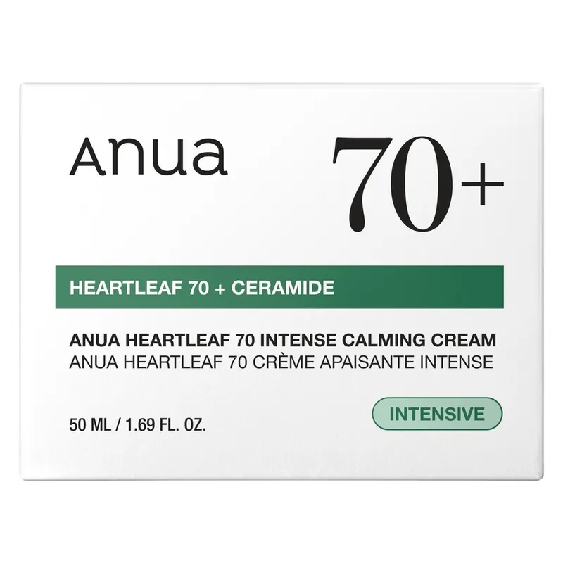 Bild 2 för ANUA Heartleaf 70% Intense Calming Cream 50 ml