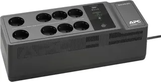 Produktfoto för APC Back-UPS BE650G2-GR - UPS - AC 230 V - 400 Watt - 650 VA - utgångskontakter: 8 - svart