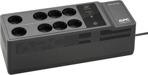 Alternativ bild 0 för APC Back-UPS BE650G2-GR - UPS - AC 230 V - 400 Watt - 650 VA - utgångskontakter: 8 - svart