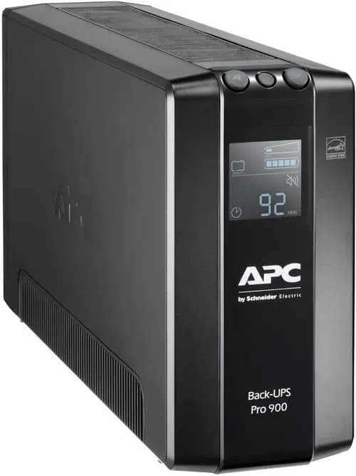 Alternativ bild 0 för APC Back-UPS Pro BR900MI - UPS - AC 230 V - 540 Watt - 900 VA - USB - utgångskontakter: 6 - svart