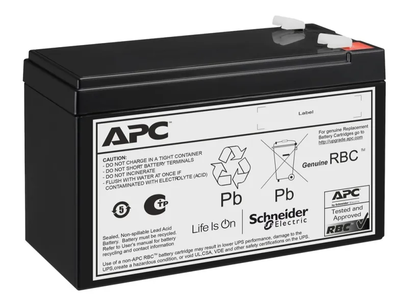 Alternativ bild 0 för APC RBCV210 Replacement Battery Cartridge VRLA 7Ah 12V DC