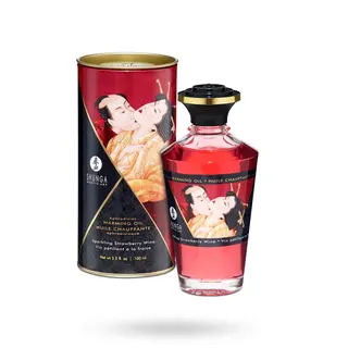 Produktfoto för Aphrodisiac Sparkling Strawberry Wine - Värmande Olja 100ml
